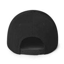 Load image into Gallery viewer, Signature Black Embroidered Unisex Snapback Cap - iT'S A LDN FiNG.