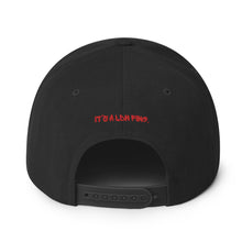 Load image into Gallery viewer, W.LDN Side Red Embroidered Snapback Cap – Unisex - iT'S A LDN FiNG.