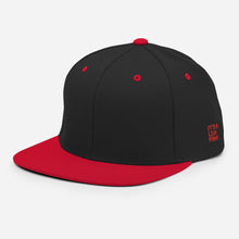 Load image into Gallery viewer, Signature Red Embroidered Unisex Snapback Cap - iT'S A LDN FiNG.