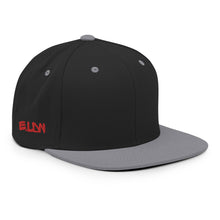 Load image into Gallery viewer, E.LDN Side Red Embroidered Snapback Cap – Unisex - iT'S A LDN FiNG.
