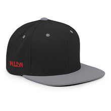 Load image into Gallery viewer, W.LDN Side Red Embroidered Snapback Cap – Unisex - iT'S A LDN FiNG.