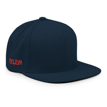 Load image into Gallery viewer, S.LDN Side Red Embroidered Snapback Cap – Unisex - iT'S A LDN FiNG.