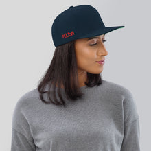 Load image into Gallery viewer, N.LDN Side Red Embroidered Snapback Cap – Unisex - iT'S A LDN FiNG.