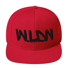 Load image into Gallery viewer, W.LDN Signature Black Snapback – Bold Embroidered, Unisex - iT'S A LDN FiNG.