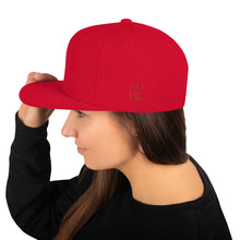 Load image into Gallery viewer, Signature Red Embroidered Unisex Snapback Cap - iT'S A LDN FiNG.