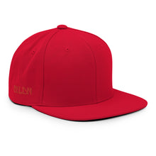 Load image into Gallery viewer, S.LDN Side Red Embroidered Snapback Cap – Unisex - iT'S A LDN FiNG.