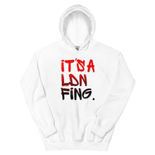 Load image into Gallery viewer, Signature Printed LDN Unisex Hoodie - iT'S A LDN FiNG.