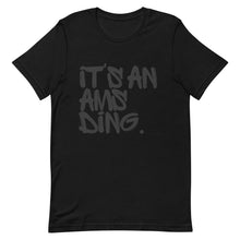 Load image into Gallery viewer, Signature Printed AMS Unisex Premium Cotton Short Sleeve T-shirt - iT'S A LDN FiNG.