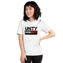 Load image into Gallery viewer, Unity Community Printed Premium Cotton Unisex T-shirt - iT'S A LDN FiNG.