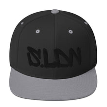 Load image into Gallery viewer, FROM THE ENDZ S.LDN Signature Black Bold Embroidered Unisex Snapback Cap
