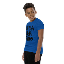 Load image into Gallery viewer, Signature Printed Unisex Youth Premium Cotton T-shirt

